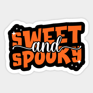 Sweet and Spooky Halloween Costume Sticker